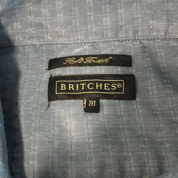 Men’s casual/ dress button down short sleeve shirt - Picture 7 of 10